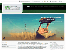 Tablet Screenshot of bargreencpa.com